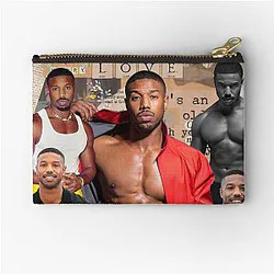 Michael B. Jordan Zipper Pouch