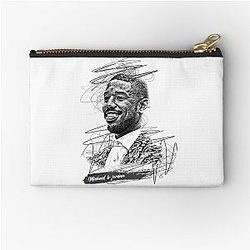 Michael Jordan Abstract Sketch Art, Michael Jordan Zipper Pouch