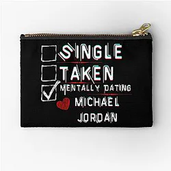 Mentally Dating Michael Jordan Pouch