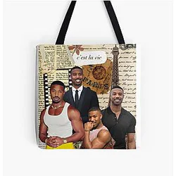 Michael Jordan photo All Over Print Tote Bag