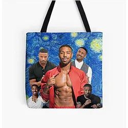 Michael Jordan College All Over Print Tote Bag