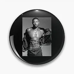 Michael B. Jordan's Graphic Pin