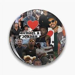 Michael B Jordan photo Pin