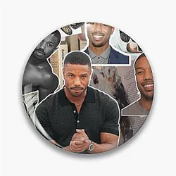 Michael B. Jordan photo collage Pin