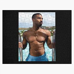 Michael B Jordan Classic Jigsaw Puzzle