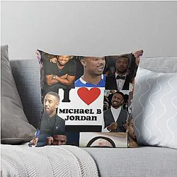 Michael Jordan Throw Pillow