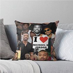 Michael Jordan Throw Pillow