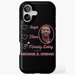 Mentally Dating Michael Jordan iPhone Tough Case