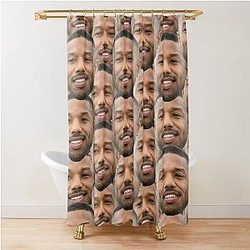 Michael Jordan Shower Curtain