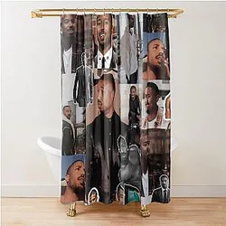 Michael B. Jordan Shower Curtain