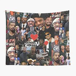 Michael B. Jordan Tapestry