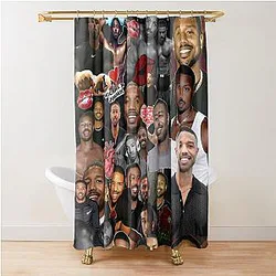 Michael B. Jordan Shower Curtain