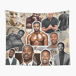 michael b jordan tapestry