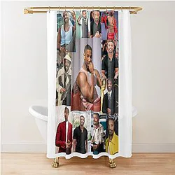 Michael B. Jordan Shower Curtain