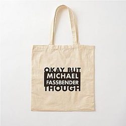 Michael Fassbender Cotton Tote Bag