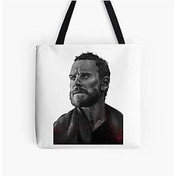 Michael Fassbender Macbeth All Over Print Tote Bag
