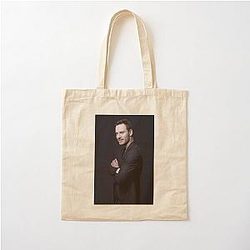 Michael Fassbender Cotton Tote Bag