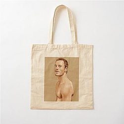 Michael Fassbender Cotton Tote Bag