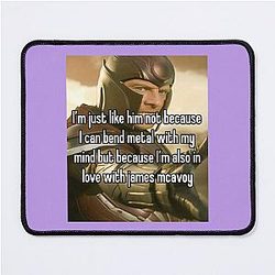 Michael Fassbender as Erik Lehnsherr Mouse Pad