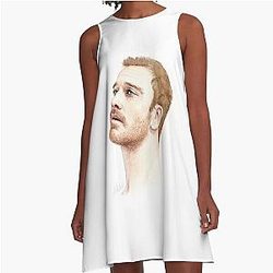 Michael Fassbender A Line Dress