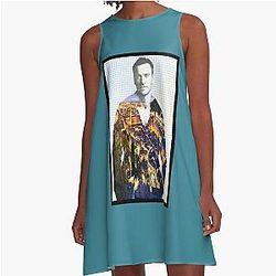 Michael Fassbender A Line Dress