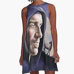 Michael Fassbender Paints a Dress