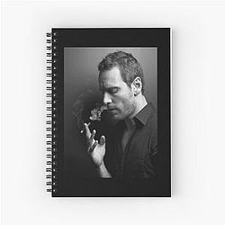 Michael Fassbender Spiral Notebook