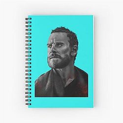 Michael Fassbender Macbeth Spiral Notebook