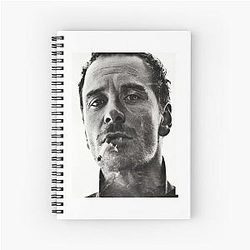 Michael Fassbender Spiral Notebook