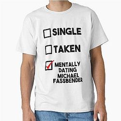 Dating Michael Fassbender T-Shirt