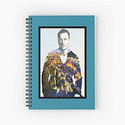 Michael Fassbender Spiral Notebook