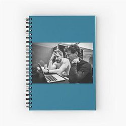 Michael Fassbender Spiral Notebook