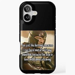 Michael Fassbender as Erik Lehnsherr iPhone Tough Case