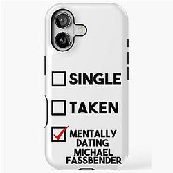 Dating Michael Fassbender iPhone Case