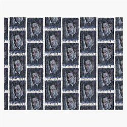 Michael Fassbender Hand Drawn Oil Ink Portrait Jigsaw Puzzle