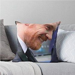 Michael Fassbender Throw Pillow