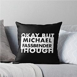 Michael Fassbender Throw Pillow