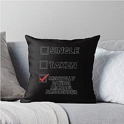Dating Michael Fassbender Throw Pillow