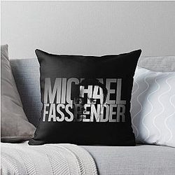 Michael Fassbender Throw Pillow
