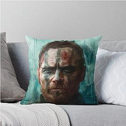 Macbeth Michael Fassbender Throw Pillow