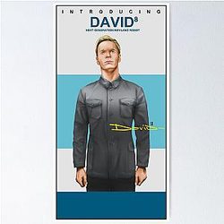 Michael Fassbender as David 8 Poster