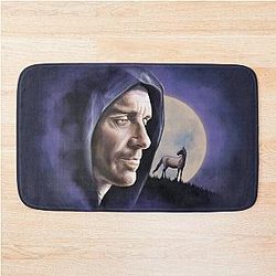 Michael Fassbender Painting Bathmat
