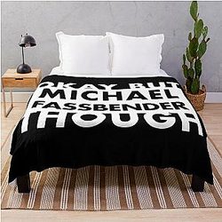Michael Fassbender Throw Blanket