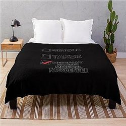 Dating Michael Fassbender Throw Blanket