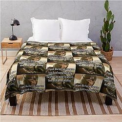 Michael Fassbender as Erik Lehnsherr Throw Blanket