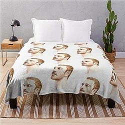 Michael Fassbender Throw Blanket