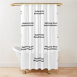 Michael Fassbender Shower Curtain