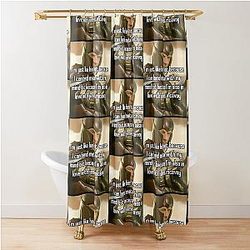 Michael Fassbender as Erik Lehnsherr Shower Curtain