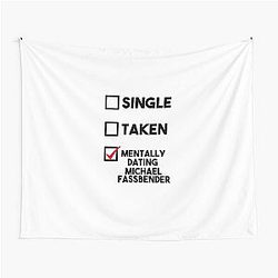 Dating Michael Fassbender Tapestry