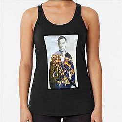 Michael Fassbender Racerback Tank Top